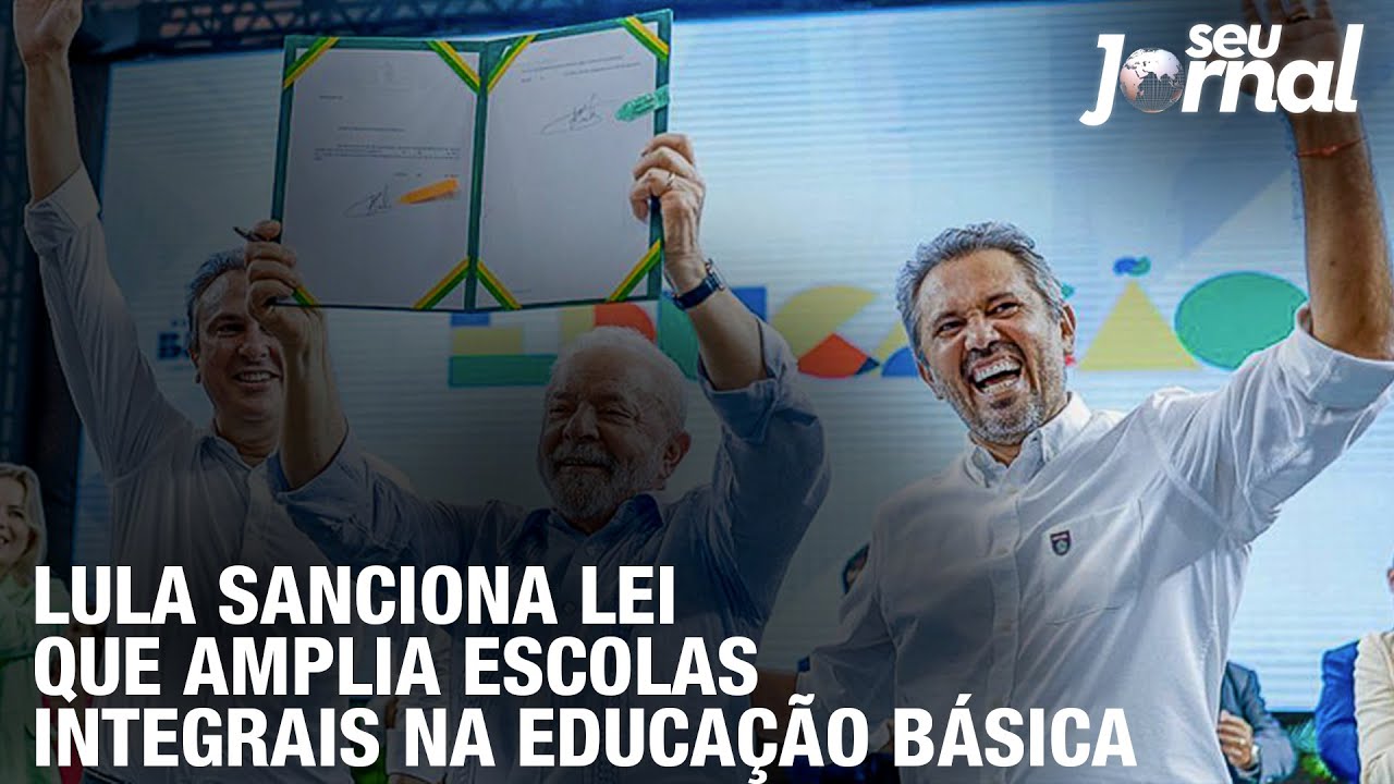 Lula sanciona lei que amplia escolas integrais na educação básica