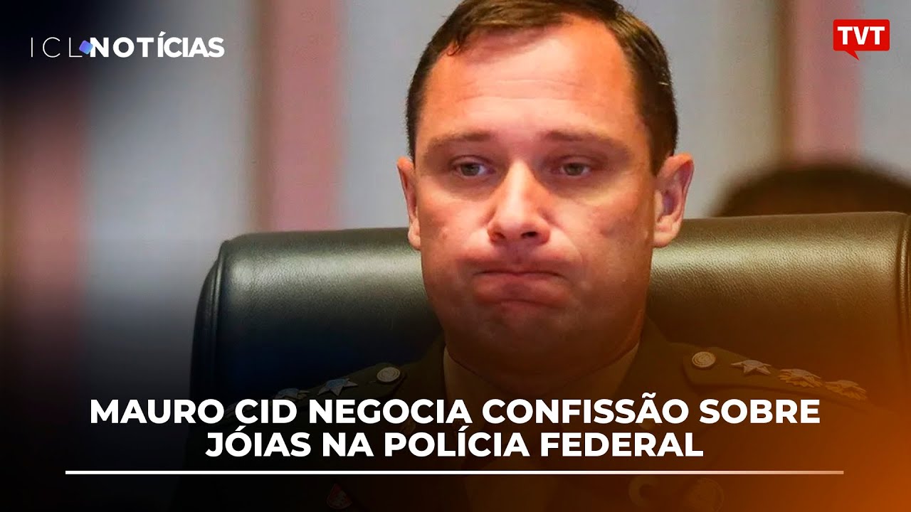 Mauro Cid negocia confissão sobre jóias na Polícia Federal