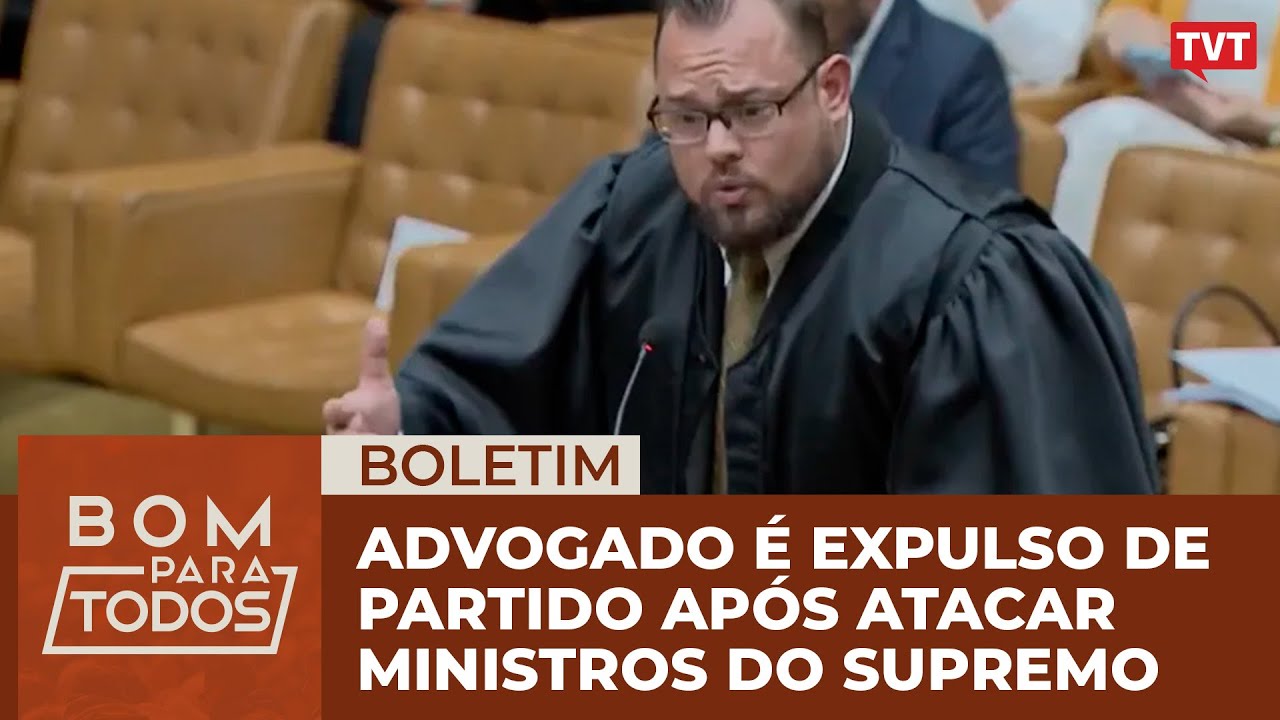 Advogado de golpista do 8/1 é expulso de partido após atacar ministros do STF