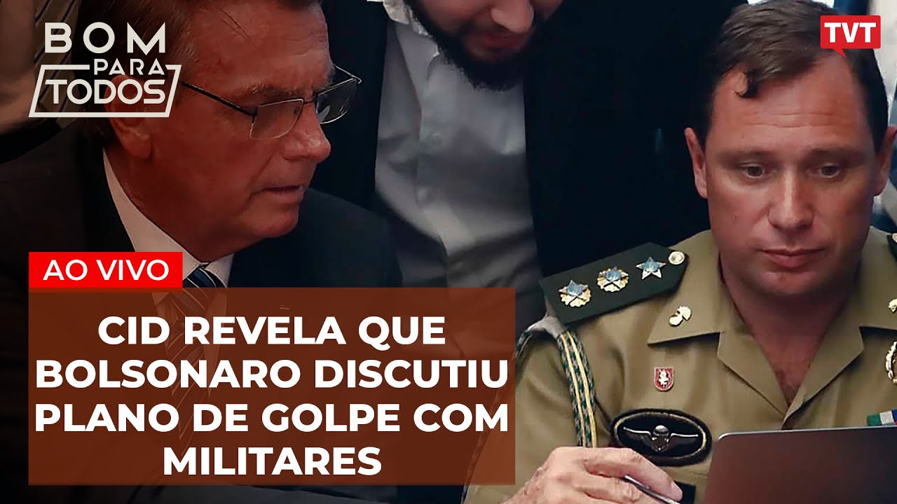 Cid revela à PF que Bolsonaro discutiu plano de golpe com militares das Forças Armadas