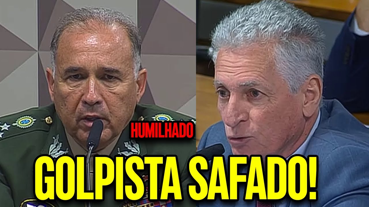 GENERAL BOLSONARISTA É CHAMADO DE GOLPISTA NA CPMI!! DEPUTADO FALOU NA CARA!! HUMILHADO COM SUCESSO!