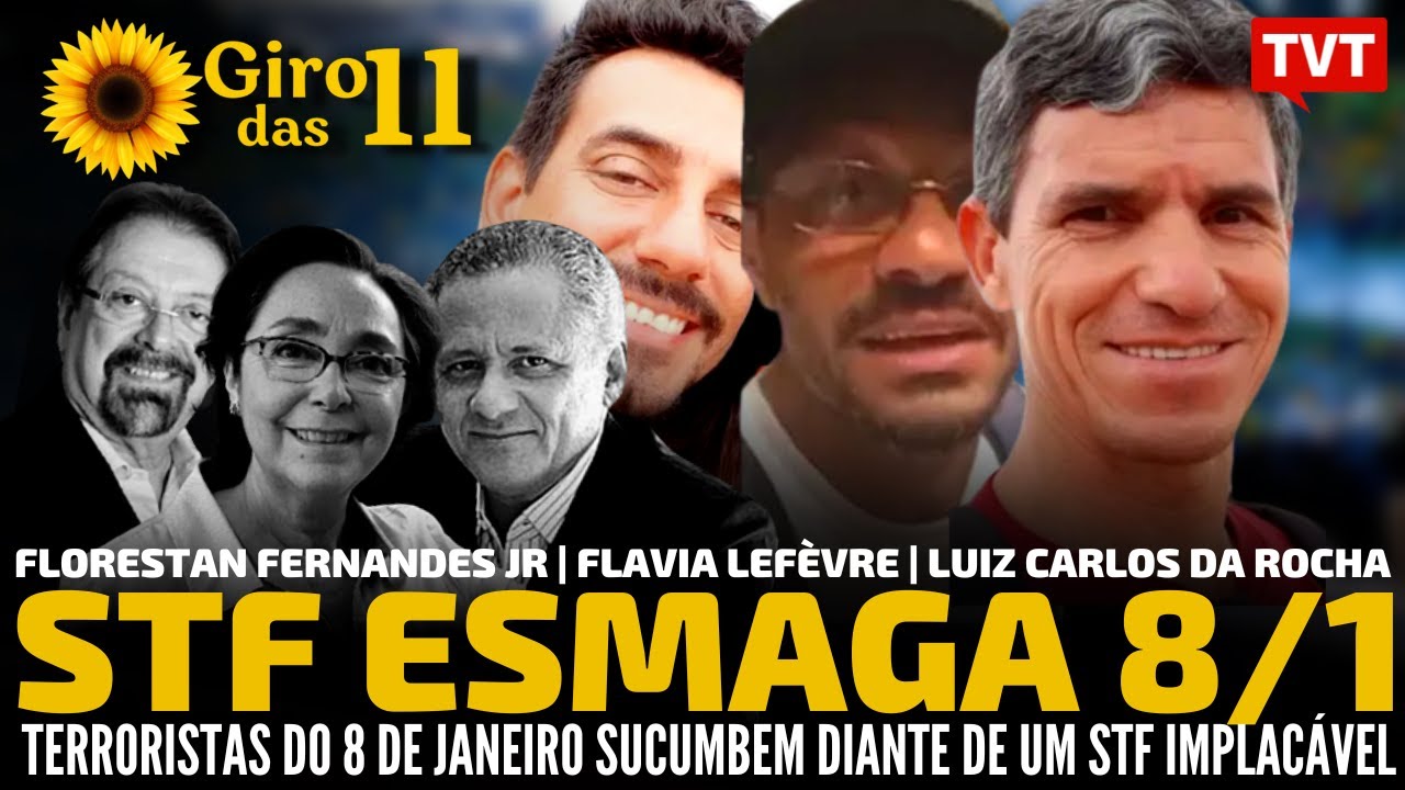 🌻 Giro das 11: Burrice condenada, com Florestan Fernandes, Flávia Lefèvre e Luiz Carlos da Rocha