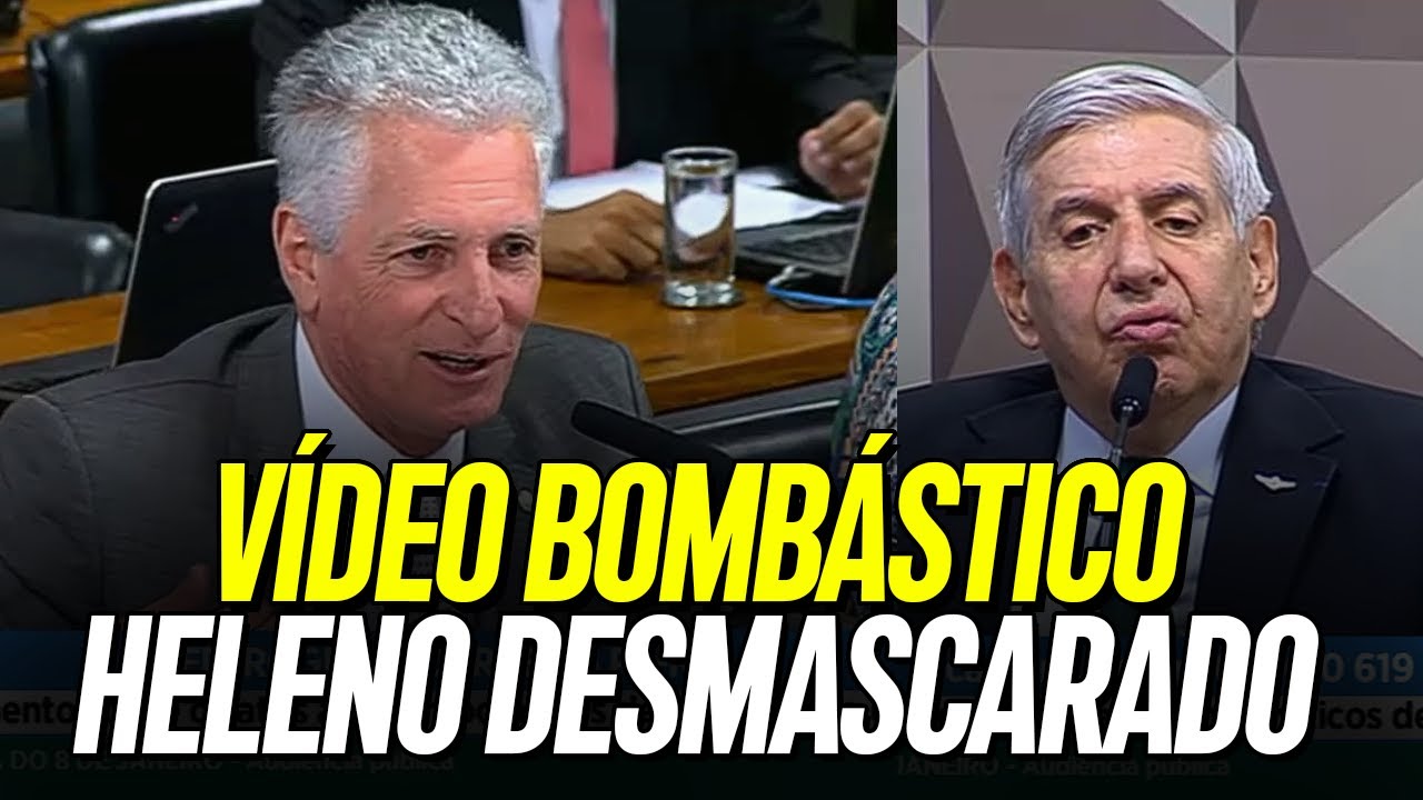 HELENO É DESMASCARADO COM VÍDEO BOMBÁSTICO!!! HUMILHADO POR DEPUTADO AO VIVO NA CPMI TEVE CONFUSÃO!