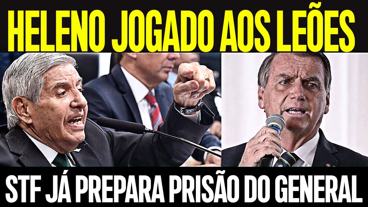 HELENO PEGO NA MENTIRA!!!! STF ACIONADO APÓS HUMILHAÇÃO NA CPMI!!! SITUAÇÃO CRÍTICA E JAULA!!!!