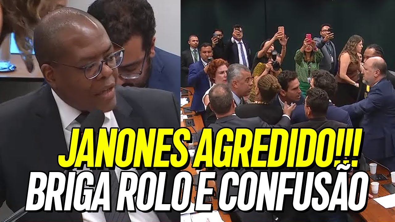 JANONES É AGREDIDO!!! BOLSONARISTAS NÃO AGUENTARAM TANTA HUMILHAÇÃO!!! BATEU O DESESPERO!!!!