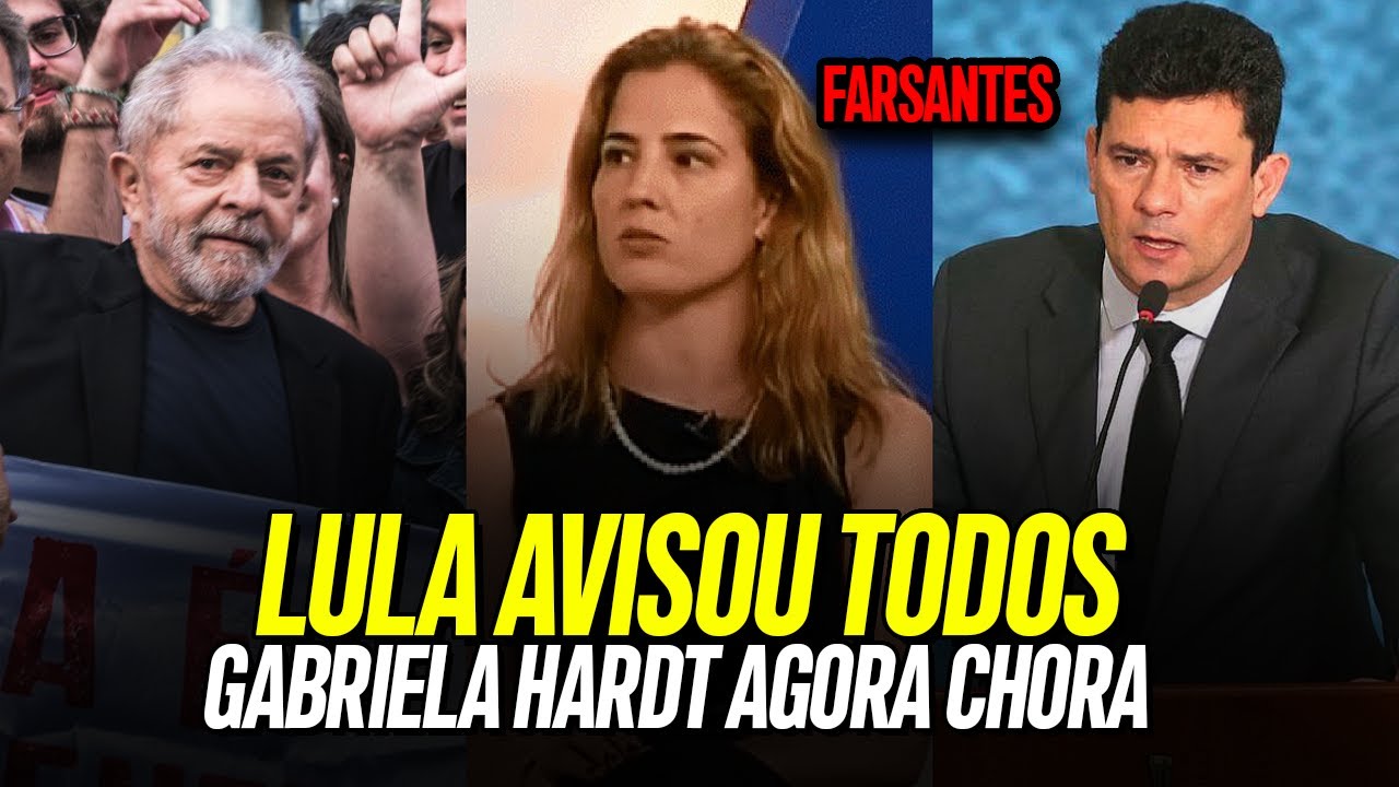 LULA AVISOU GABRIELA HARDT, MORO E DALLAGNOL!!! AGORA ESTÃO TODOS EM PÂNICO!!!