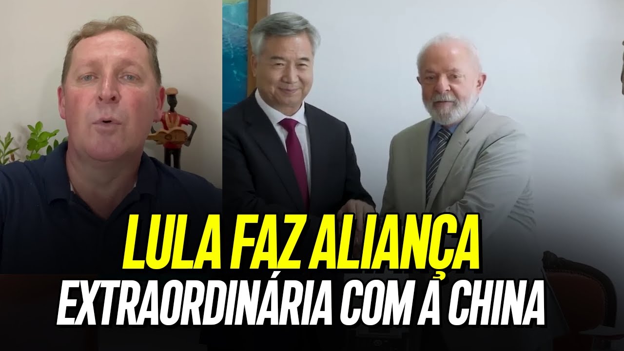 LULA FAZ ALIANÇA EXTRAORDINÁRIA COM A CHINA E EXALTA RELAÇÃO ENTRE OS PAÍSES!!!