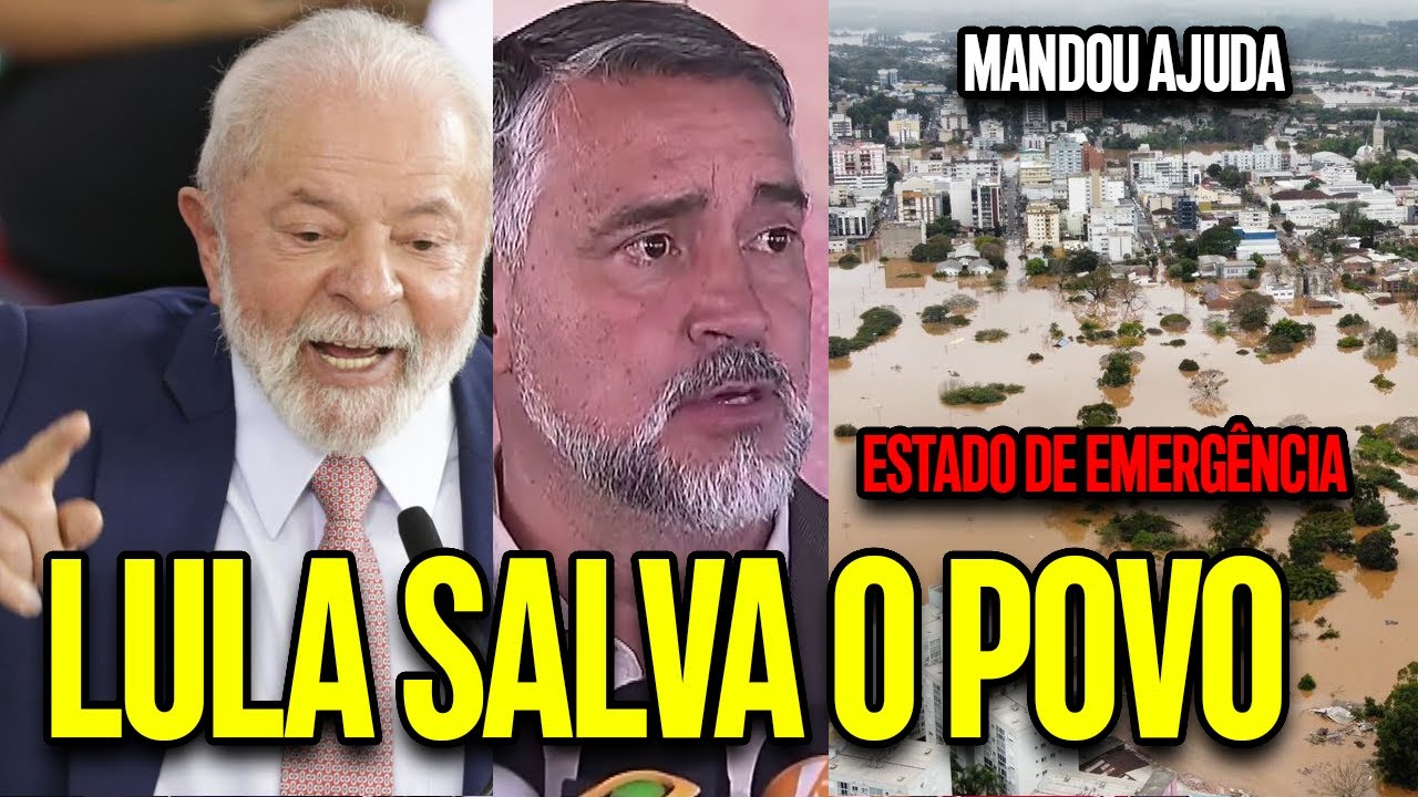 LULA FAZ MEGA-OPERAÇÃO PARA O RIO GRANDE DO SUL!!!! BOLSONARO MORRE DE RAIVA!!!!
