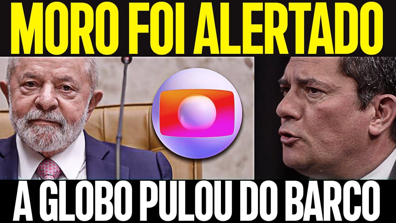 MORO É AVISADO DE PRlSÃO E SE APAVORA!! ALIADOS DESCARTARAM E NEM A GLOBO CONSEGUIU SALVAR!!