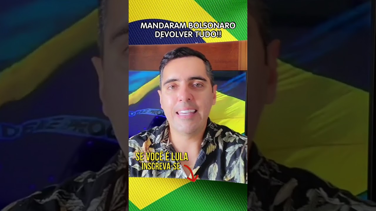 MP E TCU EXIGEM QUE B0LSONARO DEVOLVA TODOS OS PRESENTES!!