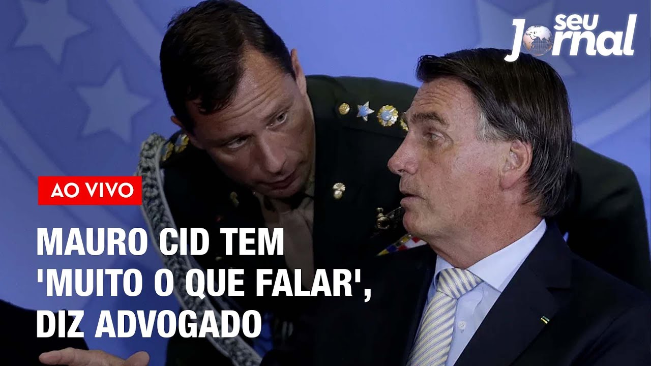 Mauro Cid vai contar tudo que viveu com Bolsonaro, diz advogado | SJ 11.09
