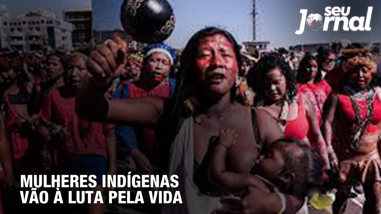 Mulheres indígenas vão à luta pela vida