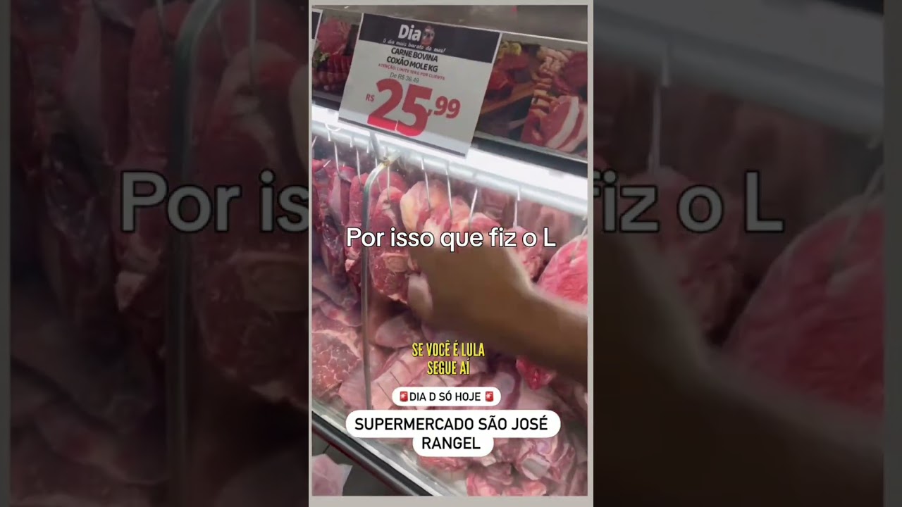 NÃO É SÓ PROMOÇÃO!! COM LULA TEM CARNE MAIS BARATA TODO DIA!!