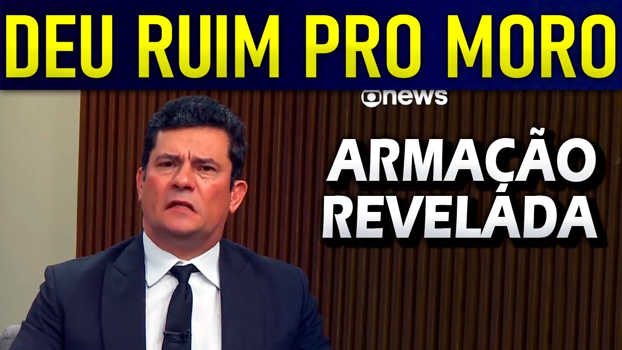 URGENTE!! MINISTRO ACIONA AGU E PF PRA PRENDER SERGIO MORO!! NOVOS CRlMES, A CASA CAIU