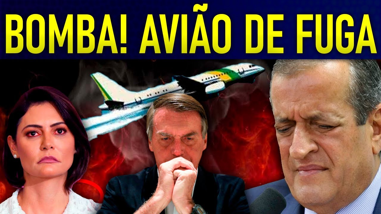 VALDEMAR É AVISADO DE PRlSÃO DE B0LSONARO E ALUGA AVIÃO DE FUGA ÀS PRESSAS!! BATEU O DESESPERO