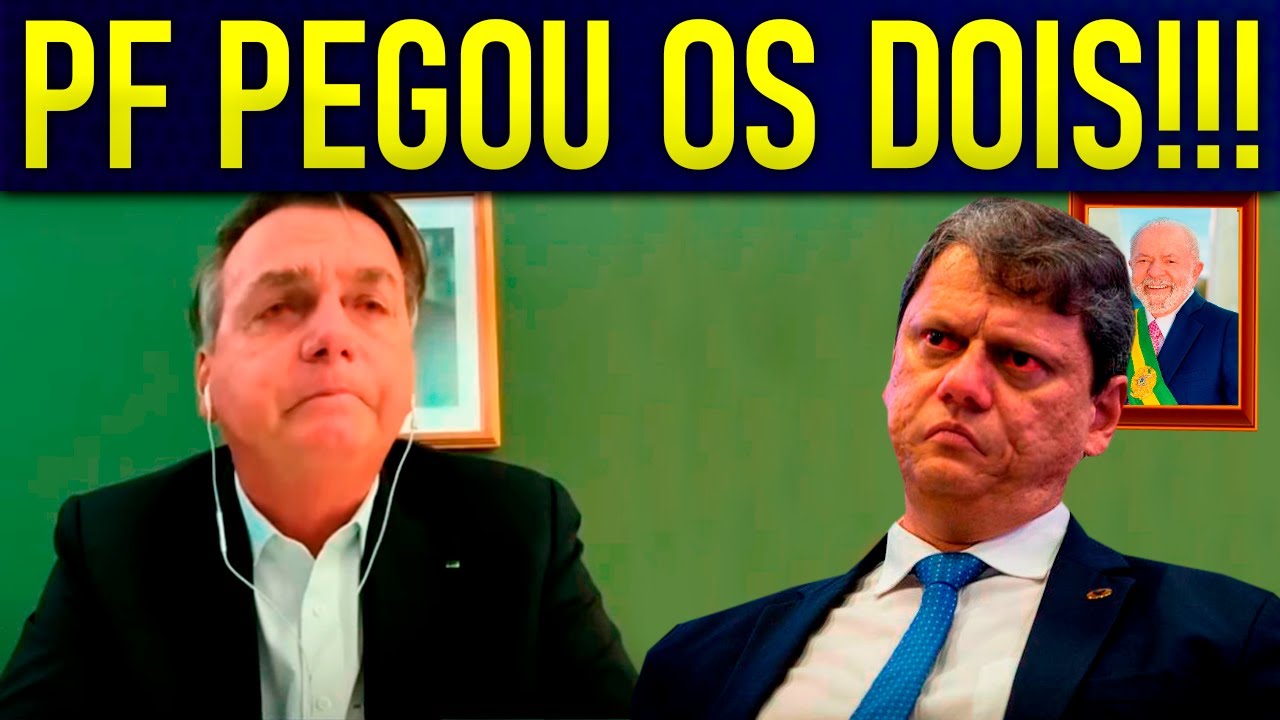B0LSONARO E TARCÍSIO EM PÂNlCO COM lNVESTIGAÇÃO DE ASSASSlNATO!! PF TEM PROVA-CHAVE!! EU AVISEI!!!