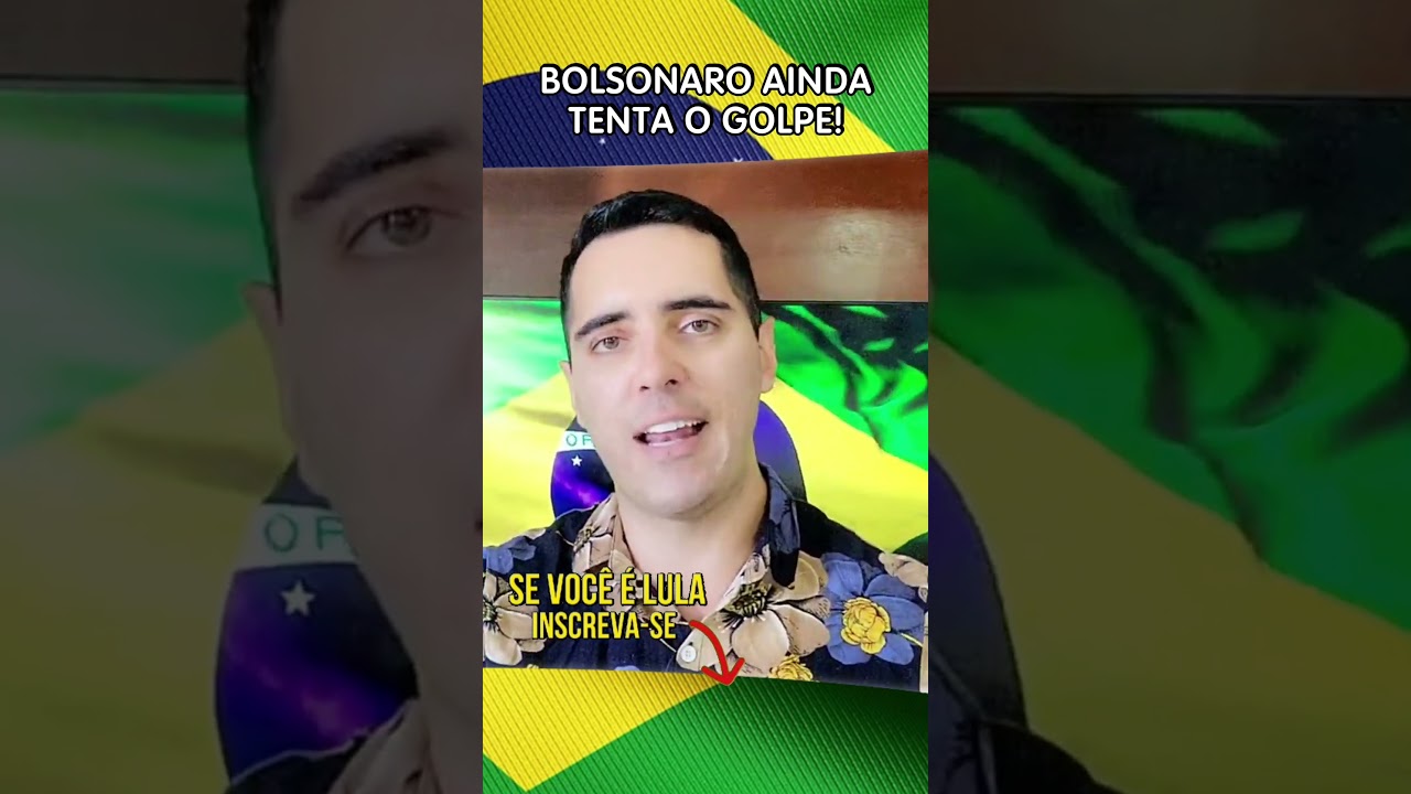 B0LSONARO EM TENTATIVA DESESPERADA DE G0LPE PRA NÃO SER PRES0!!