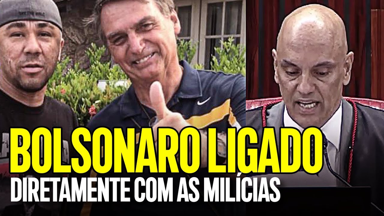 BOLSONARO ENVOLVIDO DIRETAMENTE COM AS MILÍCIAS!!! REVELAÇÕES BOMBÁSTICAS E MORAES VAI PRA CIMA!!!