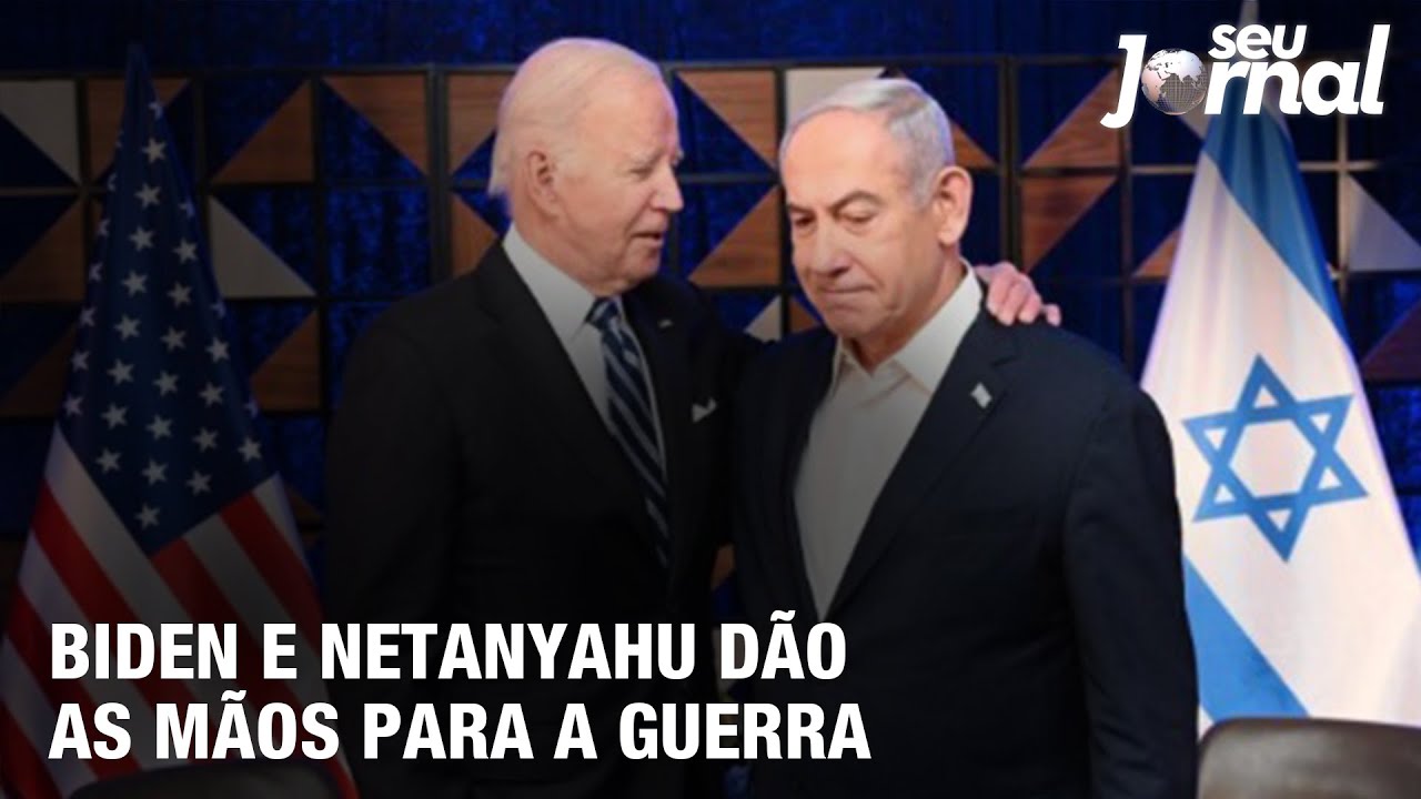 Biden e Netanyahu dão as mãos para a guerra