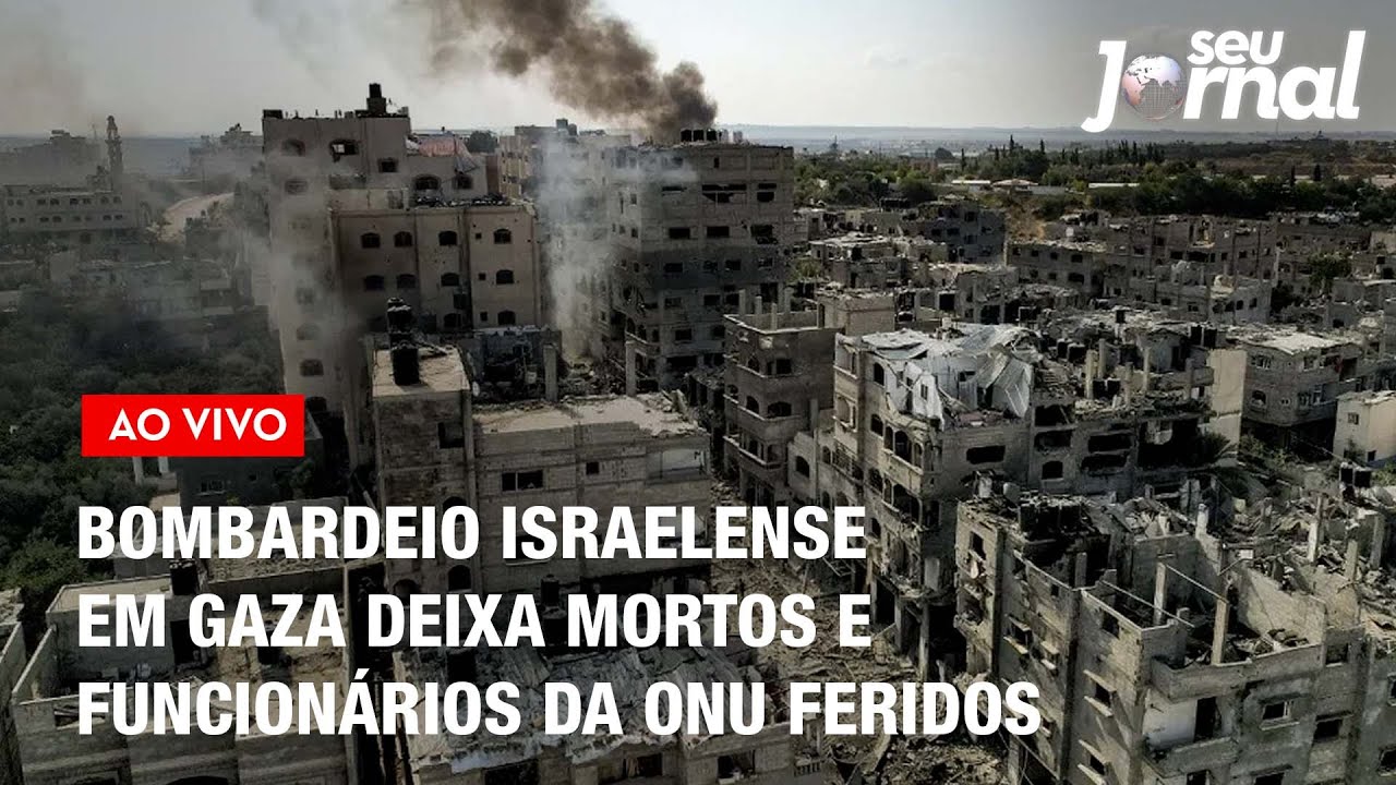 Bombardeio israelense no sul de Gaza deixa 13 mortos e funcionários da ONU feridos | SJ 19.10