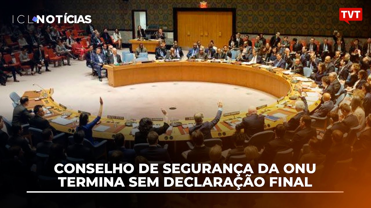 Conselho de Segurança da ONU termina sem declaração final