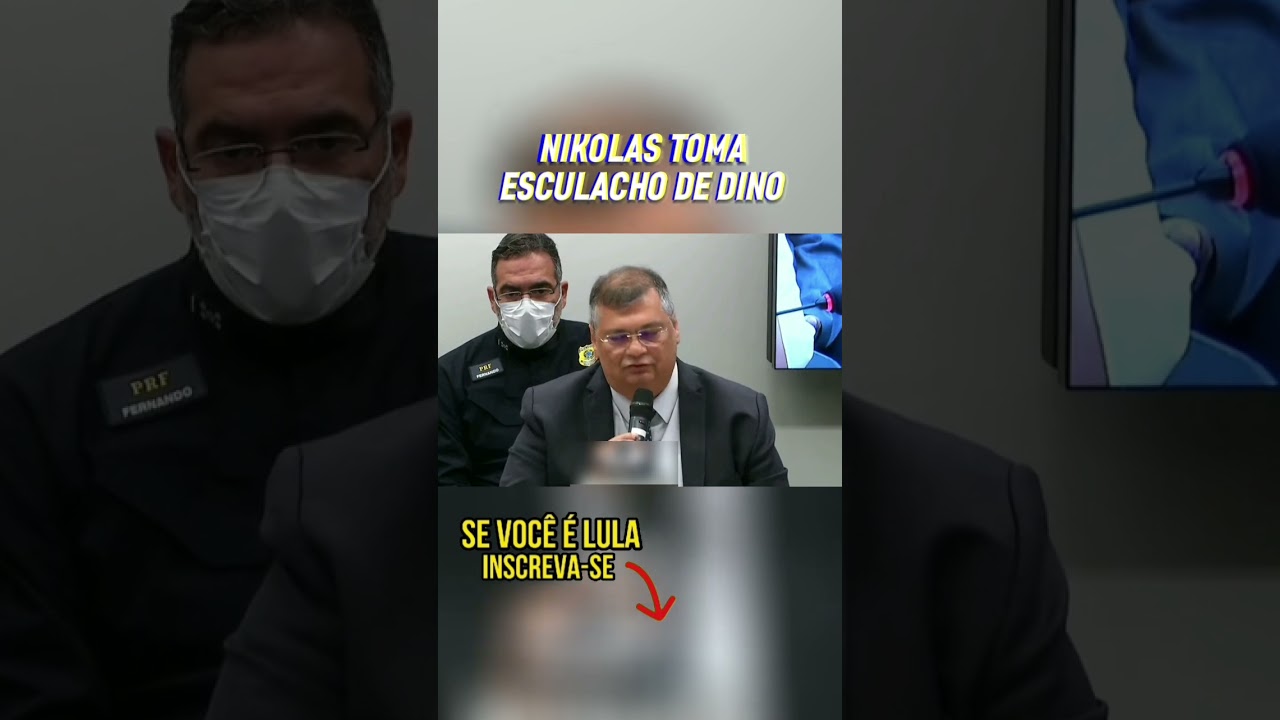 FLÁVIO DINO ESMAGA FAKE NEWS DE NIKOLAS!!