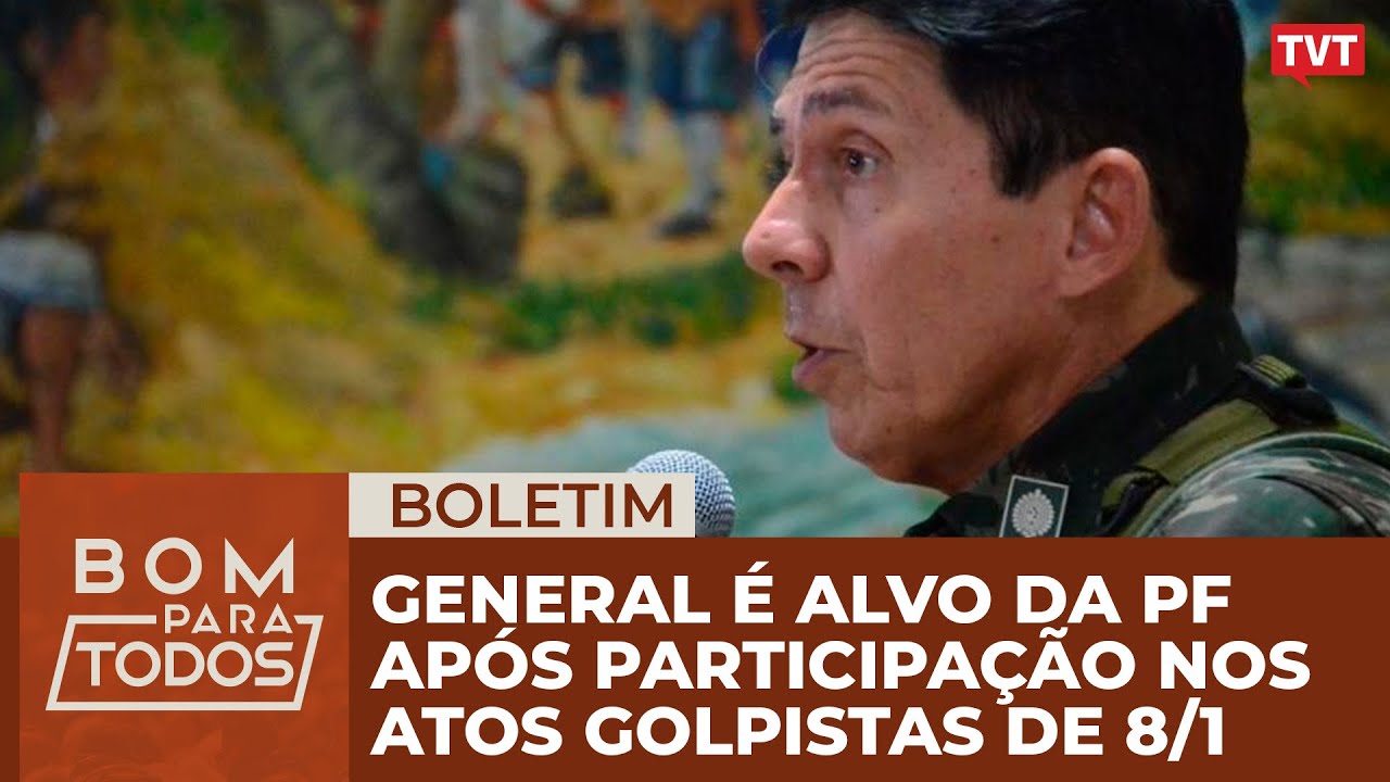 General aliado de Pazuello é alvo de operação da PF por participação nos atos golpistas