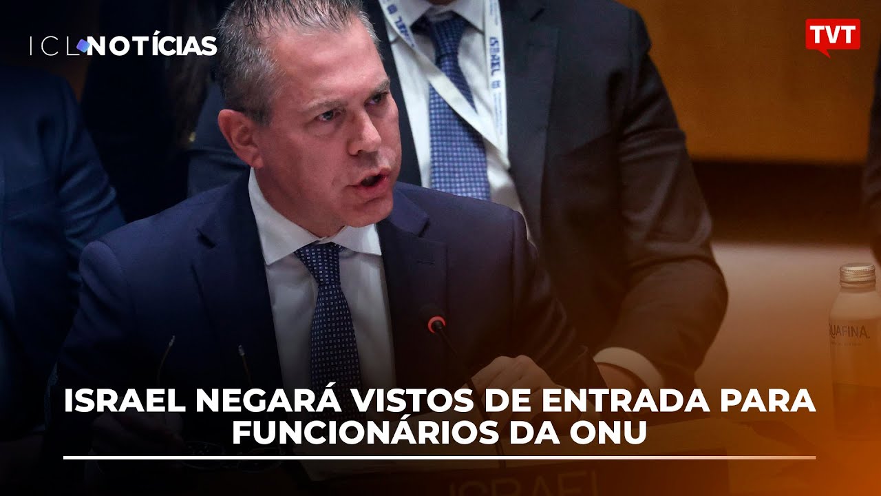 Israel negará vistos de entrada para funcionários da ONU