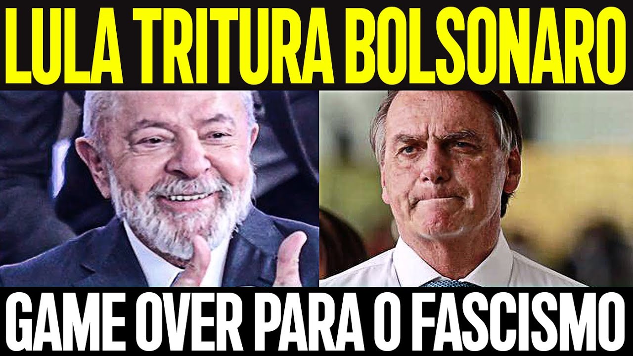 LULA BRILHA MUNDIALMENTE E BOLSONARO SE TORNA O MAIOR LIXO NOJENTO DA HISTÓRIA!!!!