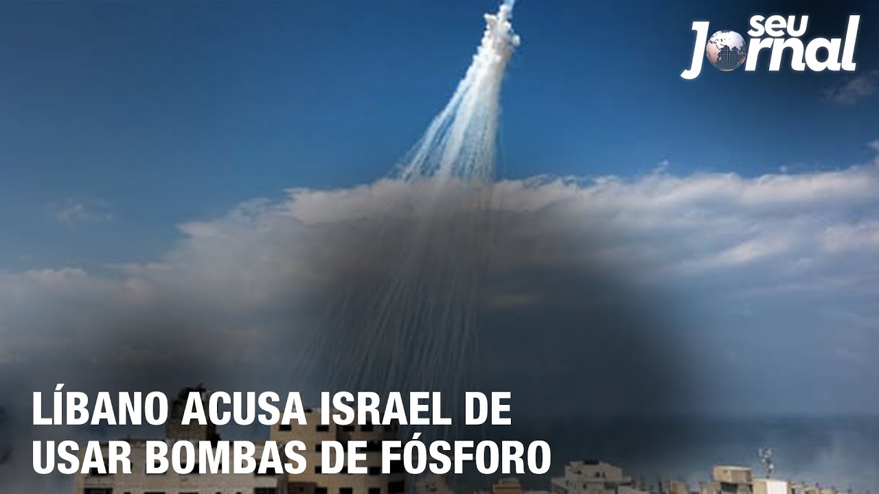 Líbano acusa Israel de usar bombas de fósforo