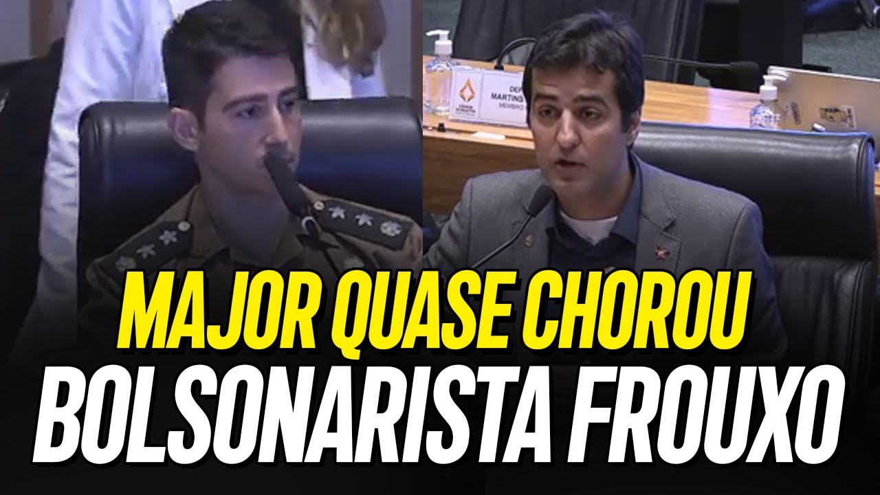 MAJOR BOLSONARISTA TREMEU NA CPI E ABRIU O BICO E QUASE CHOROU AO VIVO!!!