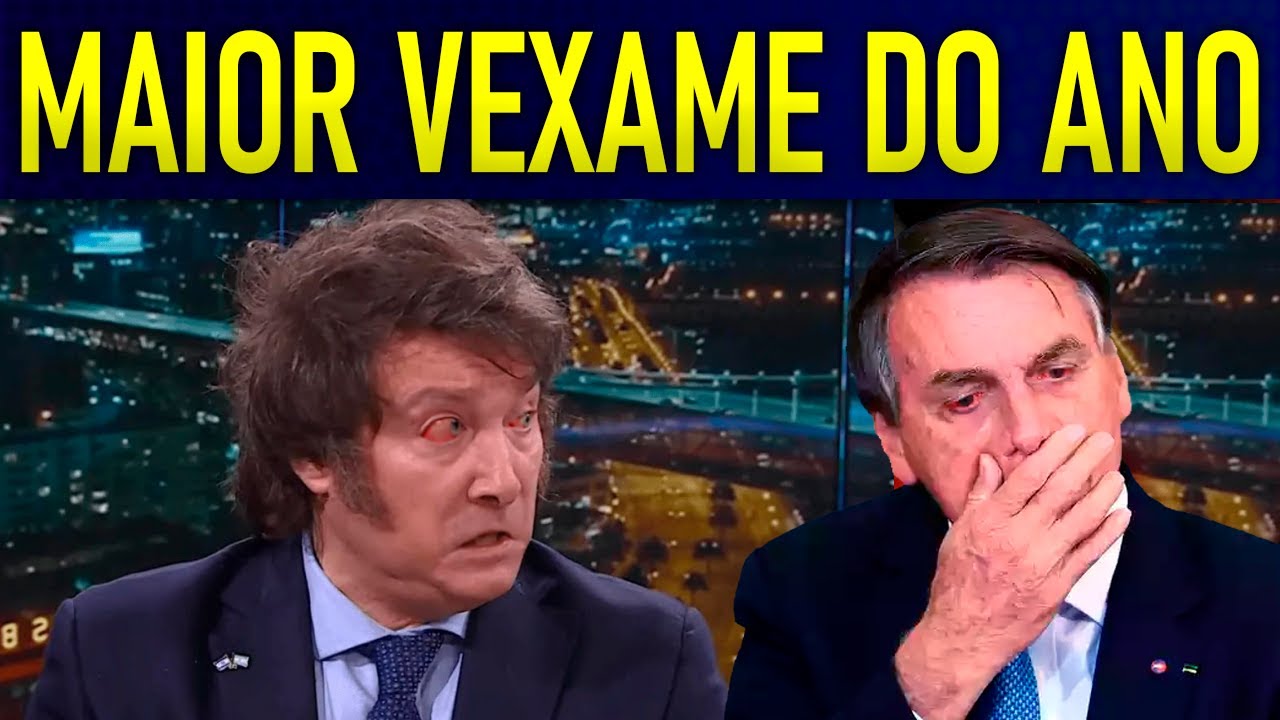 MILEI APARECE DR0GADO E PASSA VERG0NHA AO VIVO, B0LSONARO TEM QUEBRA-PAU EM GOIÁS