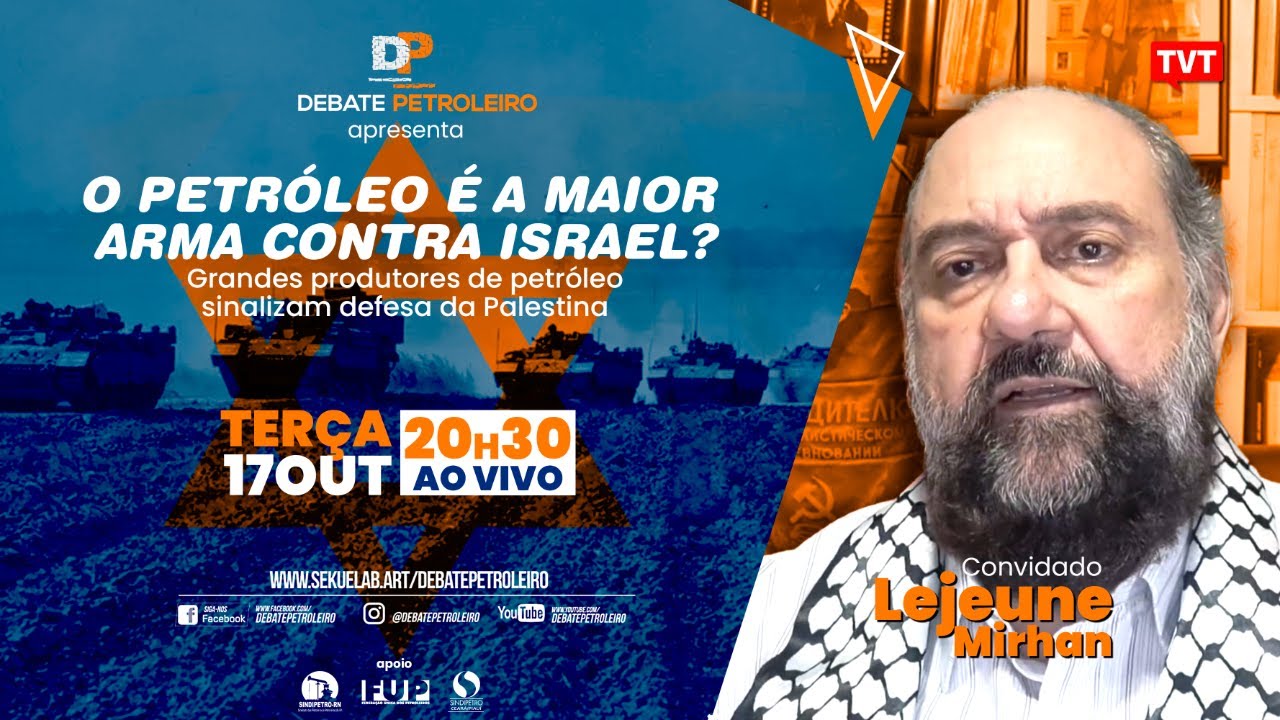 O petróleo é a maior arma contra Israel? | Debate Petroleiro