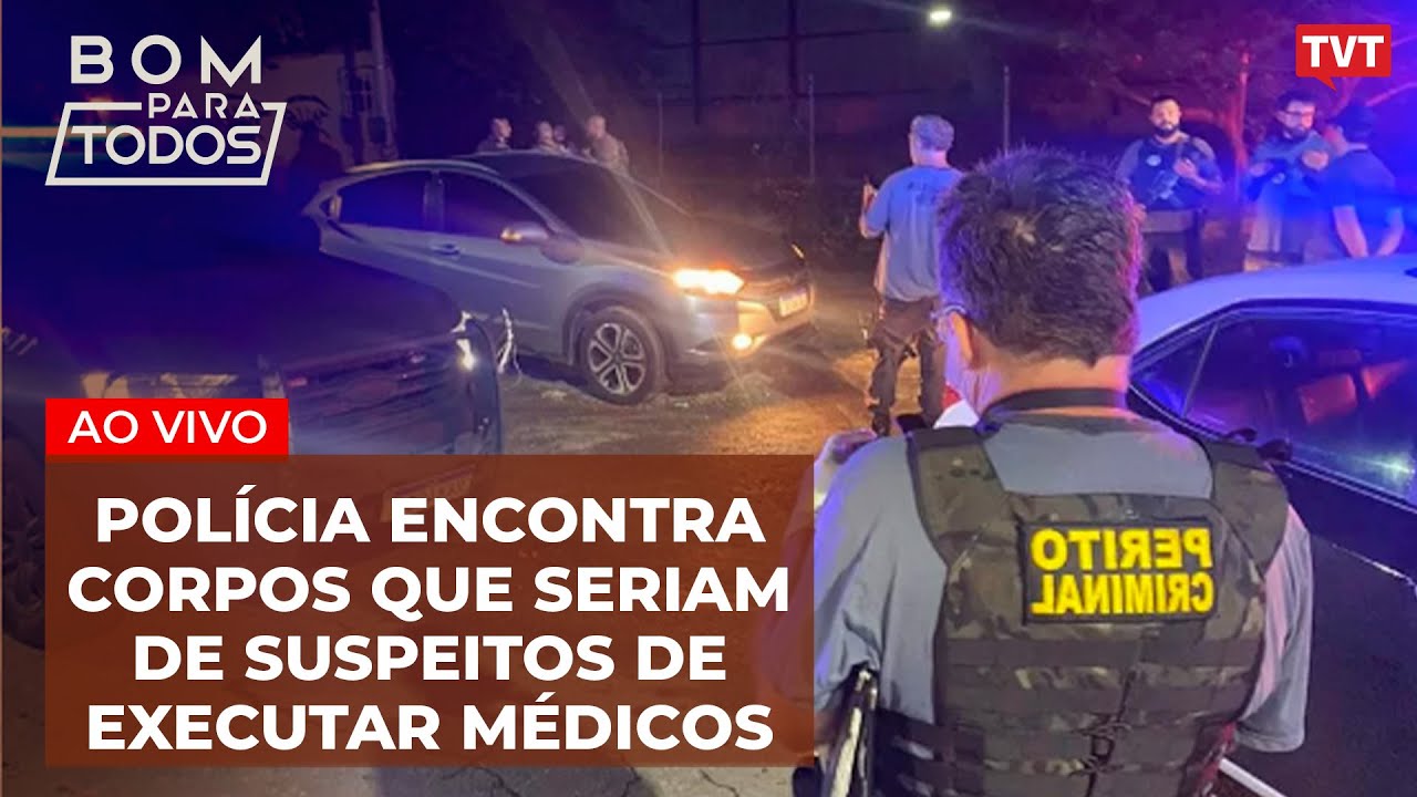 Polícia encontra corpos que seriam de suspeitos de executar médicos no RJ