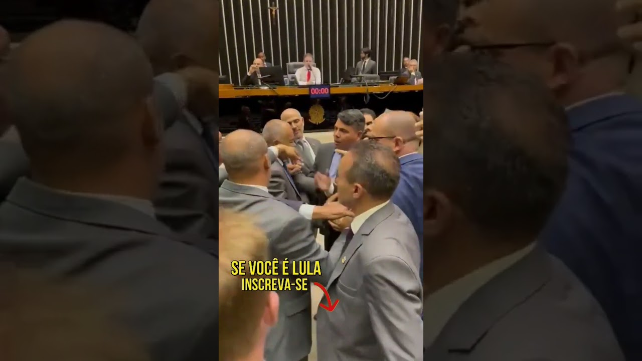 QUEBRA-PAU NA CÂMARA!!! DEPUTADOS PARTEM PRA CIMA EM DISCUSSÃO SOBRE GUERRA!!