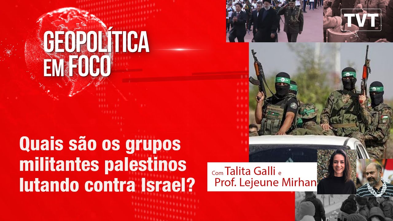 Quais são os grupos militantes palestinos lutando contra Israel