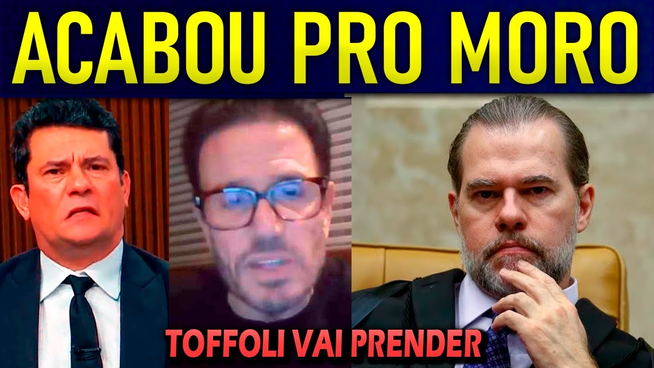TOFFOLI RECEBE PROVAS DE TORTURA COMANDADA POR SÉRGIO MORO!! MAIS DE 50 ANOS DE PRISÃO!!