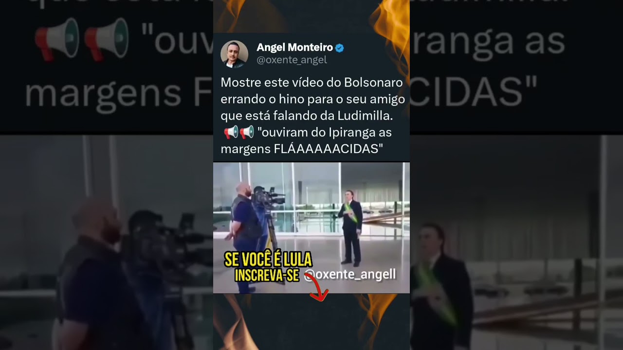 B0LSONARO ERRA O HINO E PASSA A MAIOR VERG0NHA!!