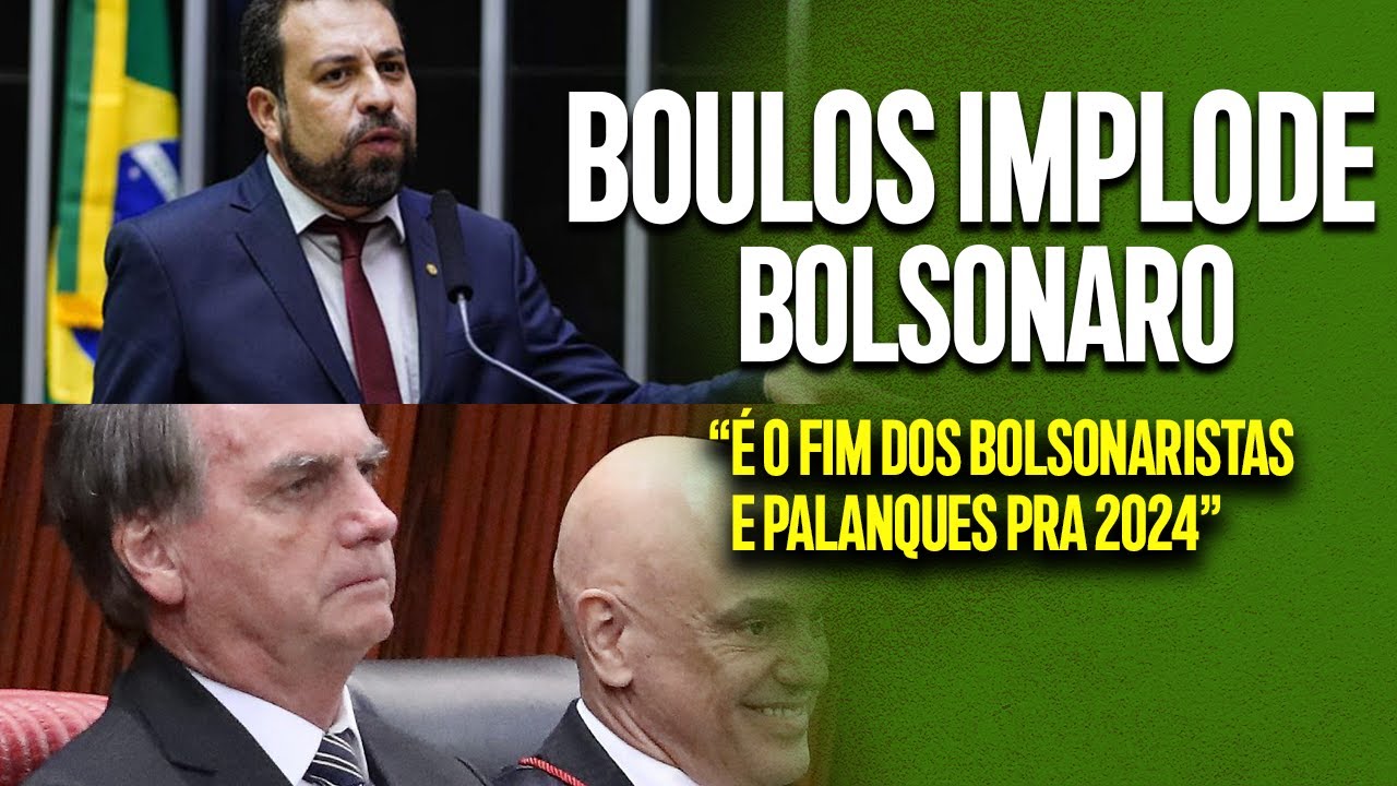 BOULOS JOGOU BOLSONARO NO LIXO E IMPLODE PALANQUES BOLSONARISTAS PARA 2024