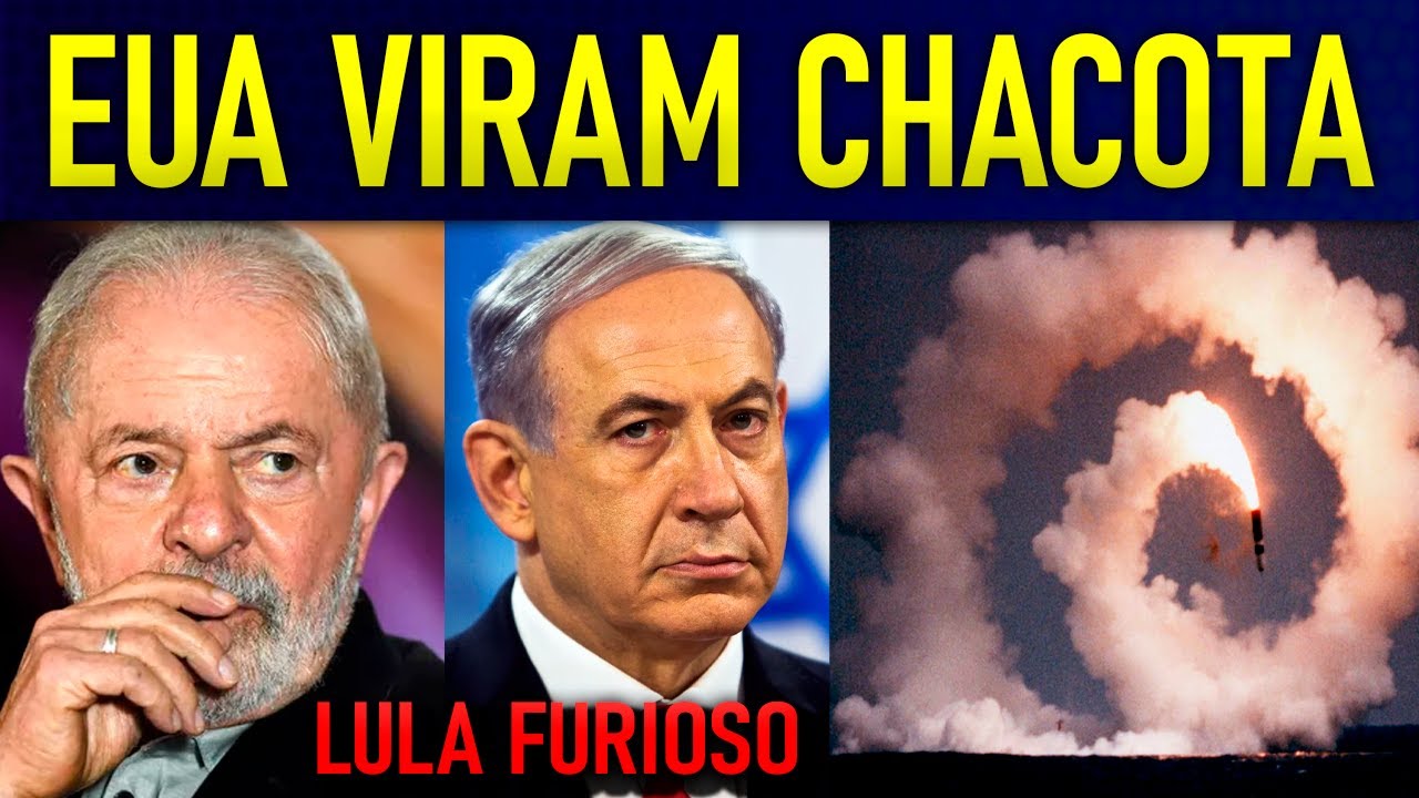 EUA TESTA MÍSSIL NUCLEAR E PASSA VERG0NHA!! LULA FURIOSO COM NETANYAHU!! DESDOLARIZAÇÃO ACELERA!!
