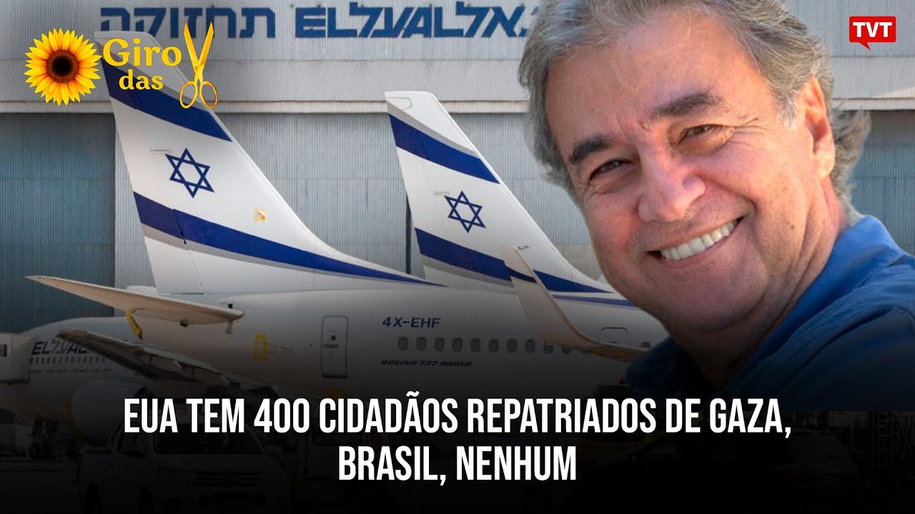 EUA tem 400 cidadão repatriados de Gaza, Brasil, nenhum, com Miguel Paiva