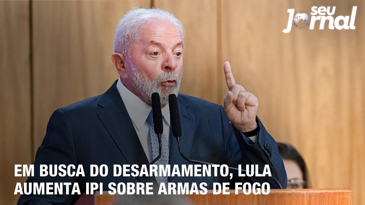 Em busca do desarmamento, Lula aumenta IPI sobre armas de fogo
