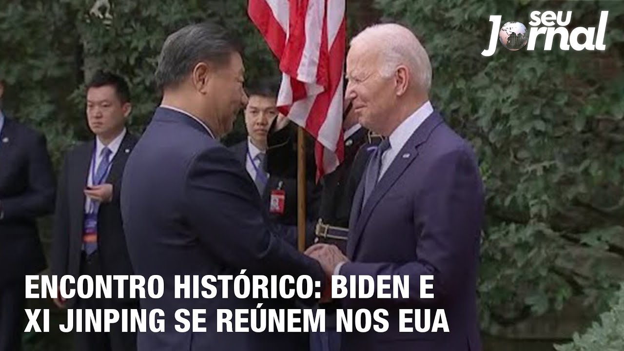 Encontro histórico: Biden e Xi Jinping se reúnem nos EUA