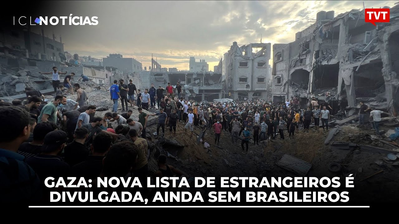 Gaza: Nova lista de estrangeiros é divulgada, ainda sem brasileiros