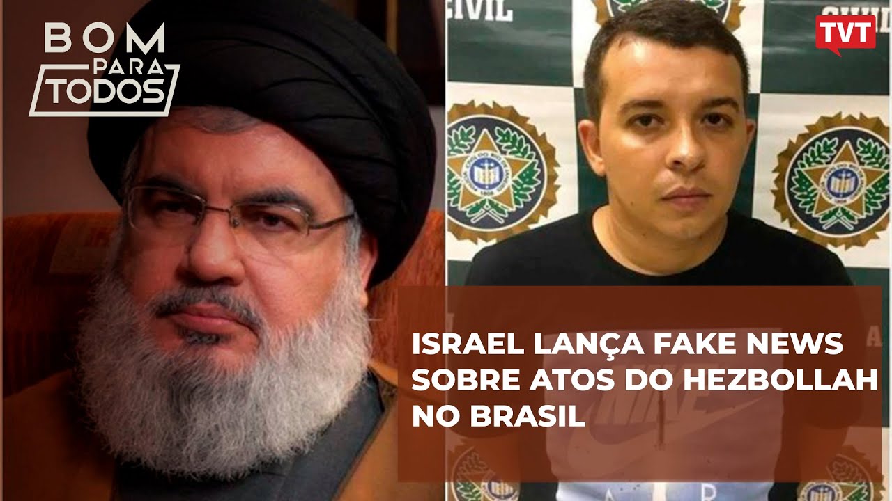 Israel lança fake news sobre atos do Hezbollah no Brasil