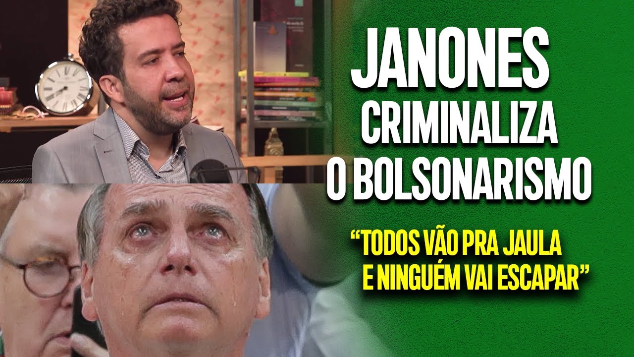 JANONES VOLTA COM TUDO E SOLTA B0MBA CONTRA B0LSONARO E ANUNCIA MEDIDAS PRA PRENDER GOLPISTAS
