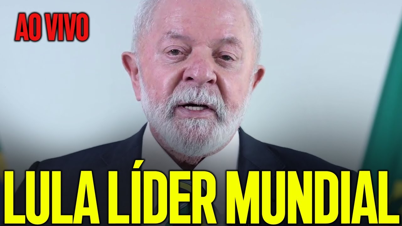 LULA FAZ DISCURSO FORTE PARA O MUNDO E HUMILHA BOLSONARO AO VIVO!!!