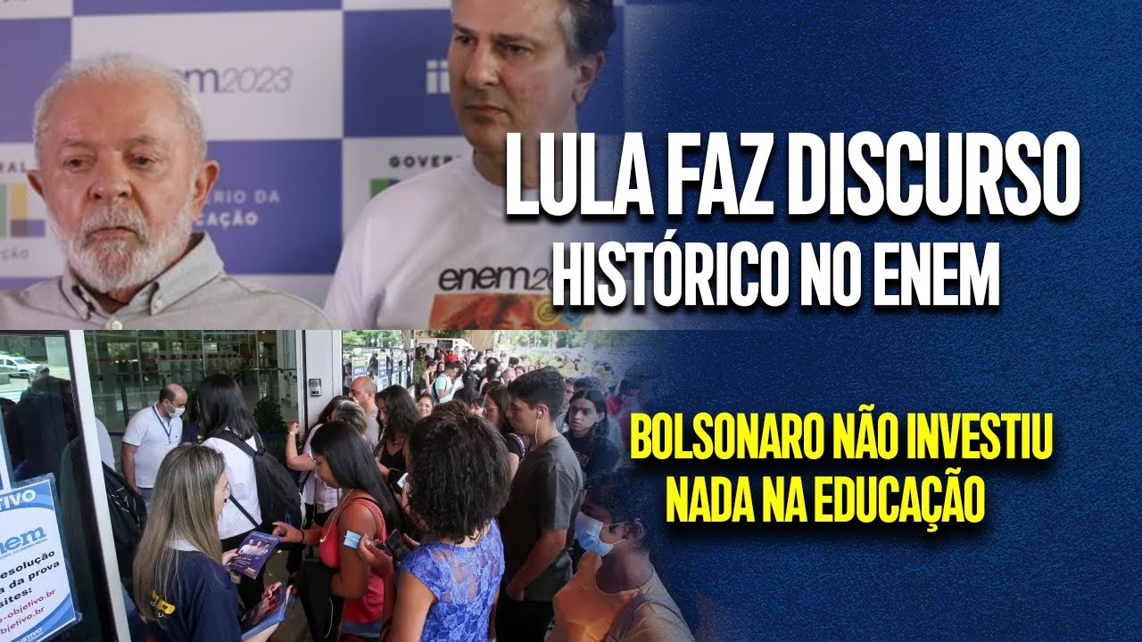 LULA FAZ PRONUNCIAMENTO BOMBÁSTICO!!! RECUPERANDO A EDUCAÇÃO SUCATEADA PELO BOLSONARO