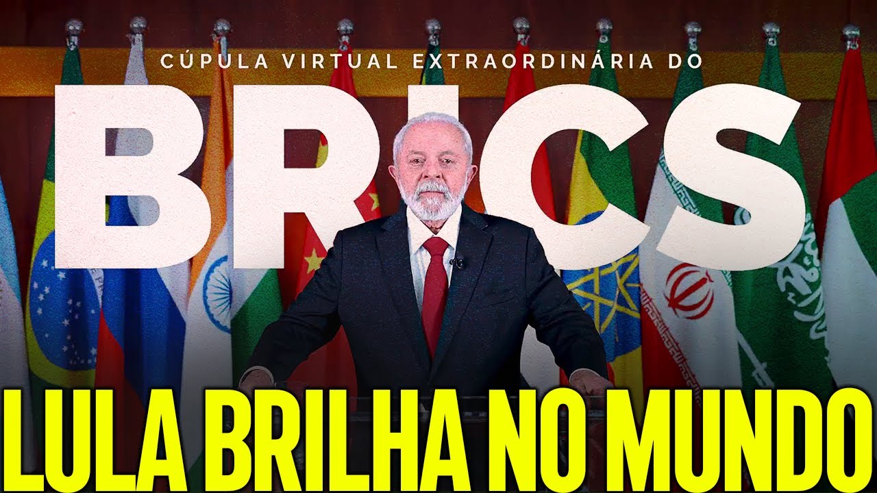 LULA NA CÚPULA EXTRAORDINÁRIA BRICS E BRILHOU NO MUNDO TODO! Bolsonaro é humilhado novamente