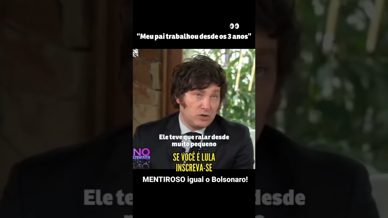 MILEI MENTE AO VIVO DESCARADAMENTE IGUAL B0LSONARO!!